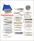 Premium Implant Surgery Kit with Sterile Cassette