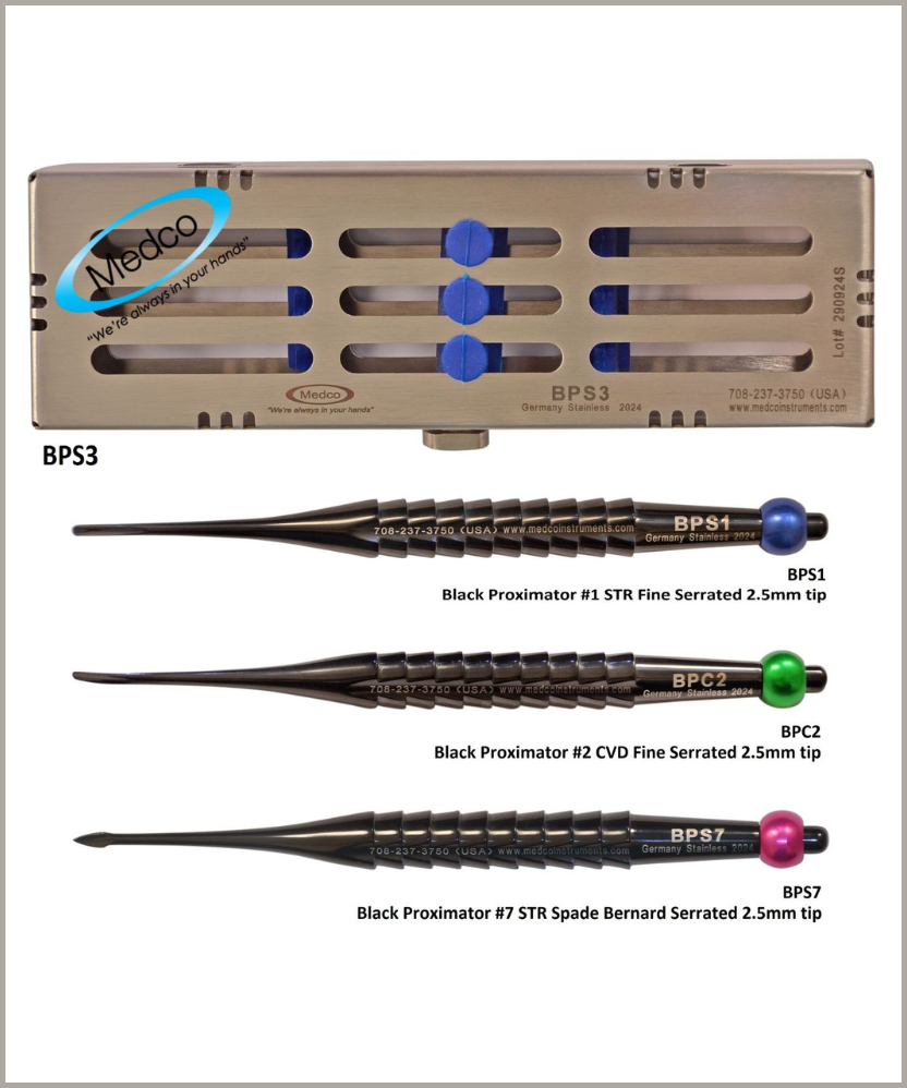 Black Proxitome Set of 3 with Cassette