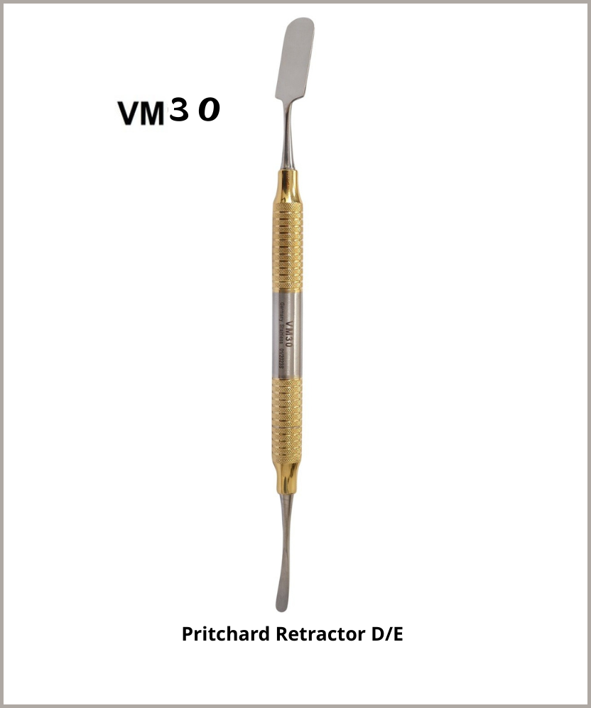 Pritchard Retractor D/E Gold Plated