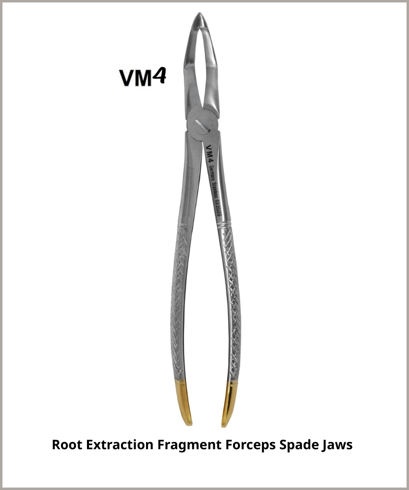 Root Extraction Fragment Forceps Spade Jaws