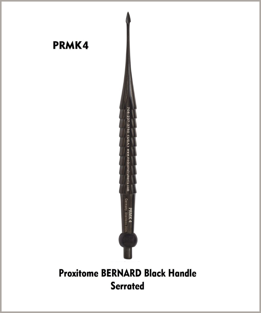 Bernard Proxitome Black Handle Serrated