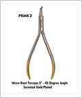 Micro Root Forceps 5" - 45 Degree Angle Serrated