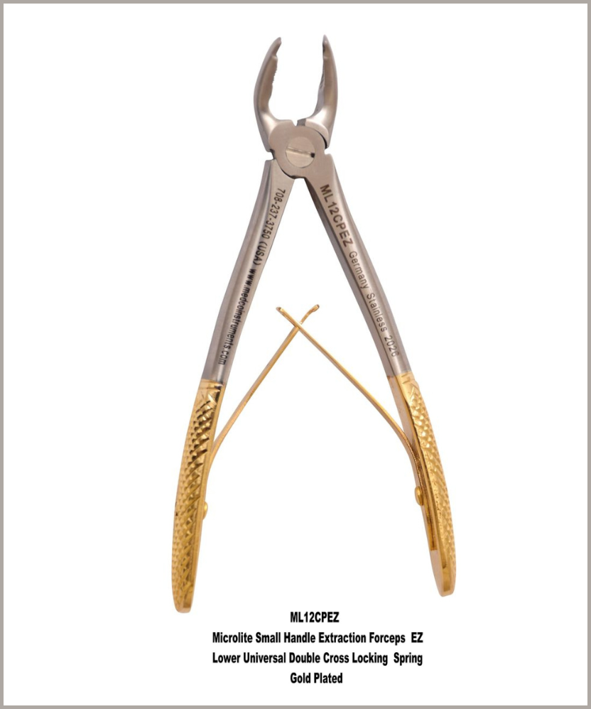 Small Handle Extraction Forceps EZ Lower Universal