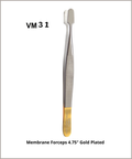 Membrane Forceps 4¾" Gold Plated