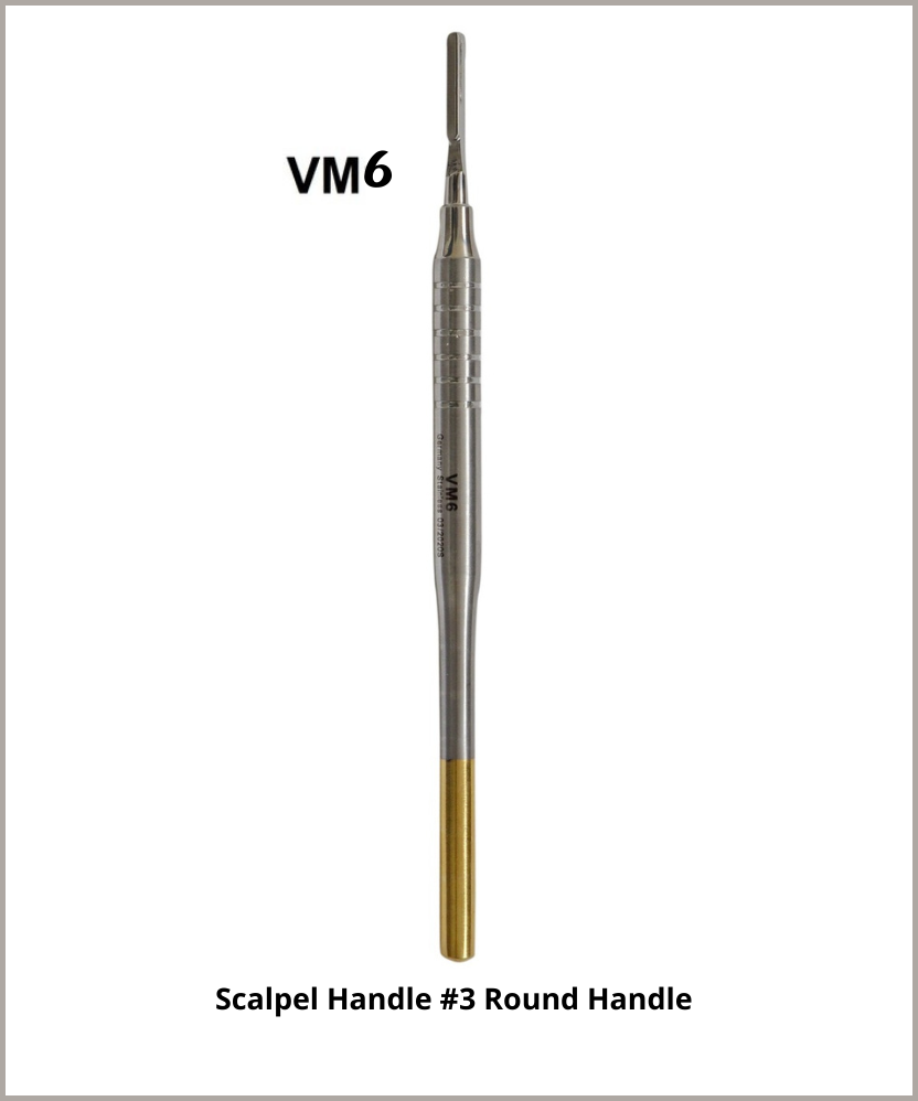 Scalpel Handle #3 Round Handle