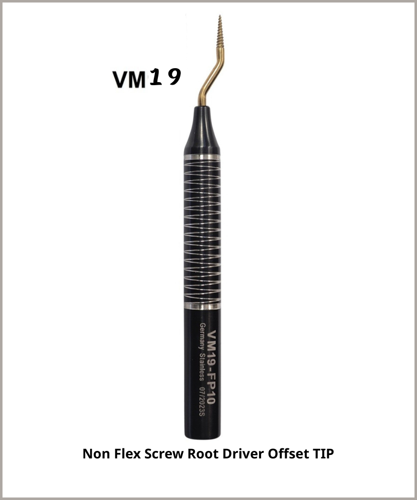 Non-Flex Screw Root Driver Offset