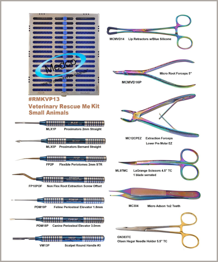 Small Animal Veterinary Rescue Me Kit